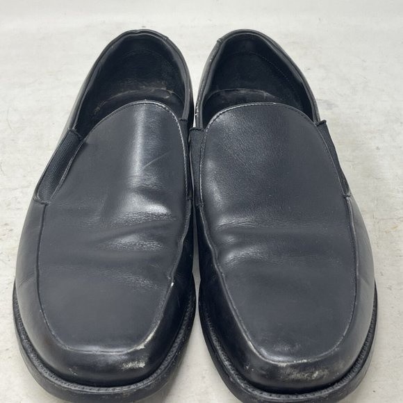 Prada Black Leather Loafers Men's 7.5 Slip On Prada Driving Shoes Drivers - Picture 1 of 10